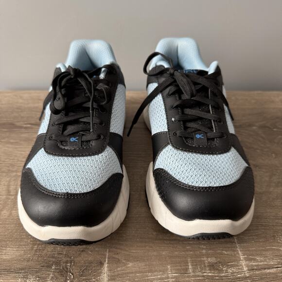 KURU Quantum 2 Athletic Shoes Womens Size 9.5 Black Blue KURUCLOUD Sneaker - Picture 2 of 11